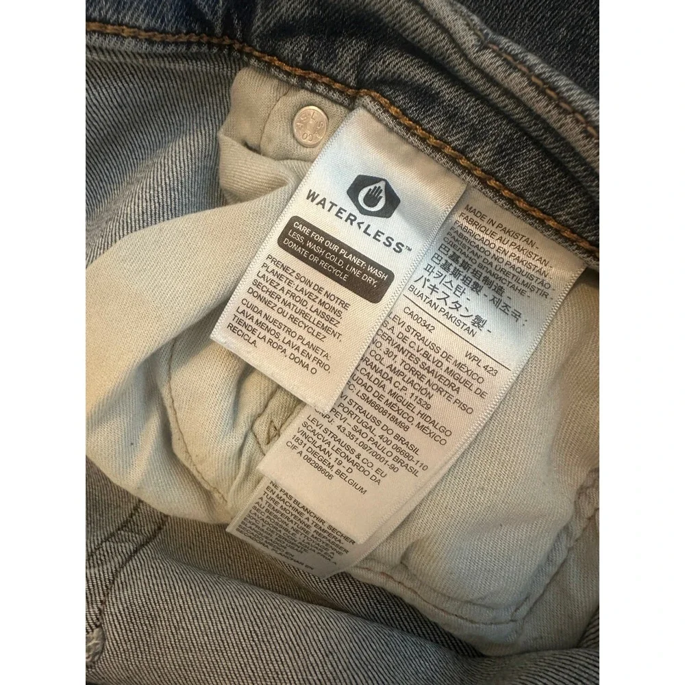 Levis 505 Regular Fit Jeans Mens 40x30 Medium Wash Straight Leg Denim 00505-2141